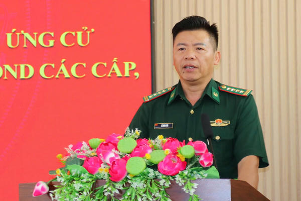 Đại tá Lê Đình Sơn: Trọng trách từ niềm tin cử tri nơi tuyến đầu Tổ quốc