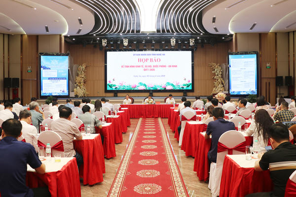 Quý I/2026, tỉnh Nghệ An thu ngân sách đạt 8.493 tỉ đồng