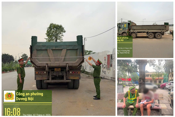 Công an các phường, xã ở Hà Nội tổng rà soát phương tiện ô tô tải, xe sơ mi rơ moóc Công an các phường, xã ở Hà Nội tổng rà soát phương tiện ô tô tải, xe sơ mi rơ moóc