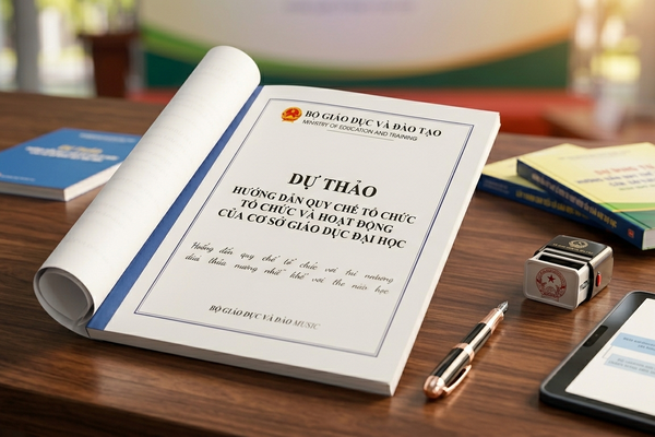Dự thảo mới về quy chế tổ chức cơ sở giáo dục đại học Dự thảo mới về quy chế tổ chức cơ sở giáo dục đại học