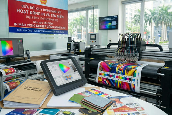 Sửa đổi quy định đăng ký hoạt động in và thông tin tên miền 