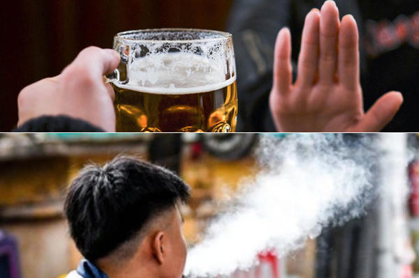 Quy định mức xử phạt về việc sử dụng bia, rượu và thuốc lá điện tử Quy định mức xử phạt về việc sử dụng bia, rượu và thuốc lá điện tử