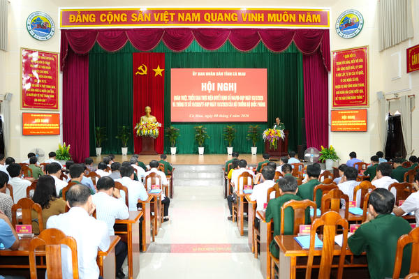 Cà Mau: Quán triệt quy định mới về tổ chức và phối hợp lực lượng biên phòng bảo vệ chủ quyền biên giới biển