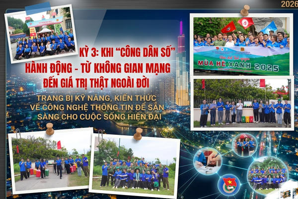 Kỳ 3: Khi “công dân số” hành động – Từ không gian mạng đến giá trị thật ngoài đời Kỳ 3: Khi “công dân số” hành động – Từ không gian mạng đến giá trị thật ngoài đời