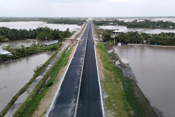 Dự kiến thông xe lại cao tốc Hậu Giang - Cà Mau vào dịp 30/4 Dự kiến thông xe lại cao tốc Hậu Giang - Cà Mau vào dịp 30/4