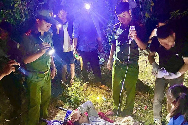 Xuyên đêm cứu nạn nhân gặp nạn khi đi soi ếch