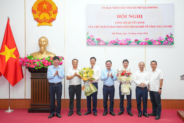 Hải Phòng kiện toàn nhân sự Ban Tổ chức Thành ủy và Văn phòng UBND TP