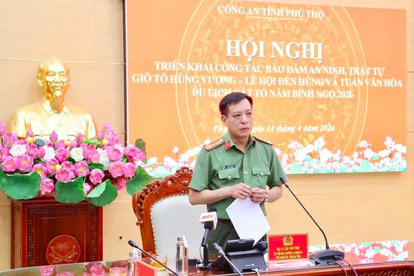 Hơn 1.000 cán bộ chiến sĩ đảm bảo tuyệt đối an ninh trật tự Giỗ Tổ Hùng Vương 2026