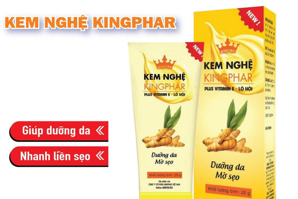 Đình chỉ lưu hành, thu hồi toàn quốc lô Kem nghệ Kingphar