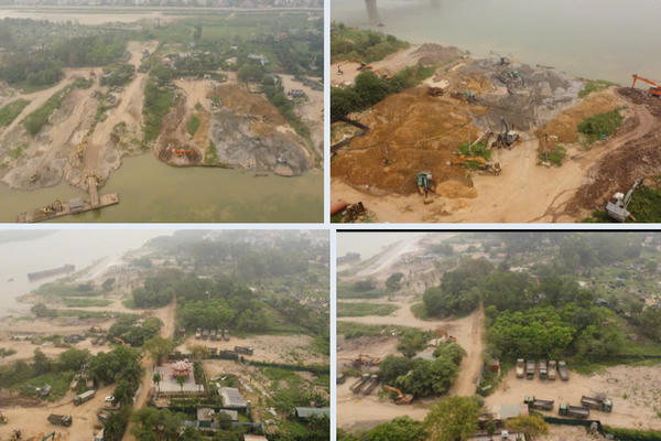 Hà Nội: Bãi vật liệu "vây" quy hoạch dự án Công viên Phú Thượng 1.700 tỷ đồng Hà Nội: Bãi vật liệu "vây" quy hoạch dự án Công viên Phú Thượng 1.700 tỷ đồng