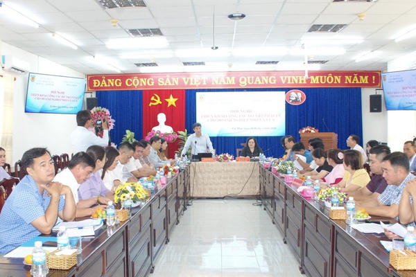 Bộ Tư pháp tăng cường hỗ trợ pháp lý cho doanh nghiệp nhỏ và vừa tại Cà Mau Bộ Tư pháp tăng cường hỗ trợ pháp lý cho doanh nghiệp nhỏ và vừa tại Cà Mau