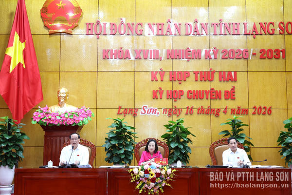 HĐND tỉnh Lạng Sơn khóa XVIII thông qua 12 nghị quyết quan trọng