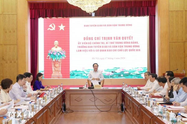 Tiếp tục sắp xếp, tổ chức bộ máy cơ quan báo chí 