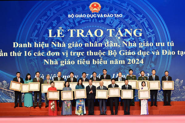 Hà Nội công khai danh sách 123 nhà giáo đề nghị xét tặng danh hiệu năm 2026