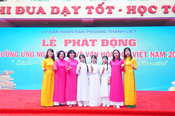 Phường Thanh Liệt phát động Ngày Sách và Văn hóa đọc Việt Nam 2026