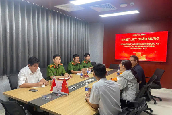 Đồn Công an KCN Long Thành - Đồng Nai: Chủ động phòng ngừa tội phạm, đồng hành cùng doanh nghiệp phát triển  