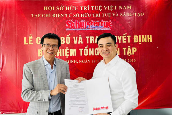 Tạp chí điện tử Sở hữu Trí tuệ và Sáng tạo có tân Tổng biên tập