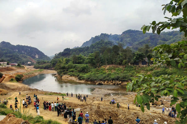 Tìm thấy thi thể học sinh đuối nước trên sông Miện sau 2 ngày nỗ lực tìm kiếm