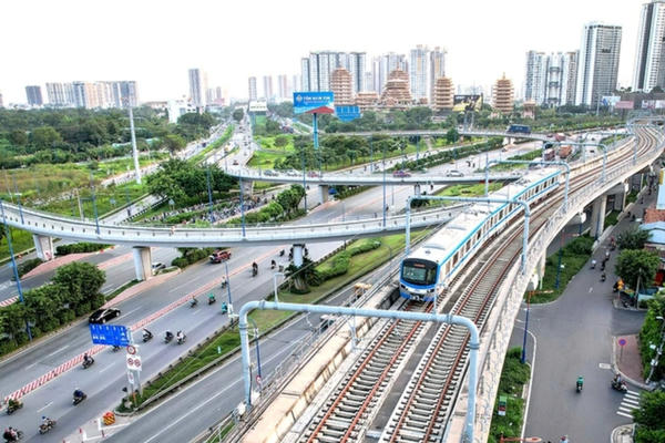Đề xuất chi hơn 60.000 tỉ đồng nối dài metro từ TP HCM đến sân bay Long Thành