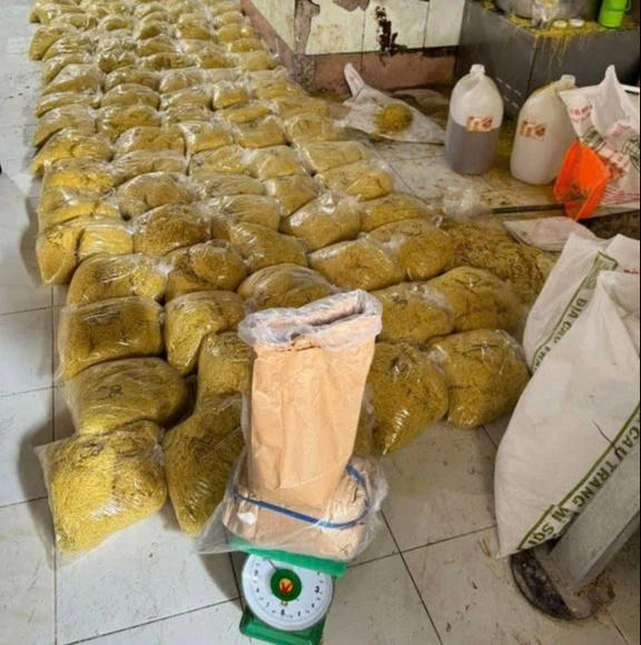 Triệt phá “lò” mì tươi dùng hóa chất cấm, tuồn ra thị trường hơn 2.800 tấn