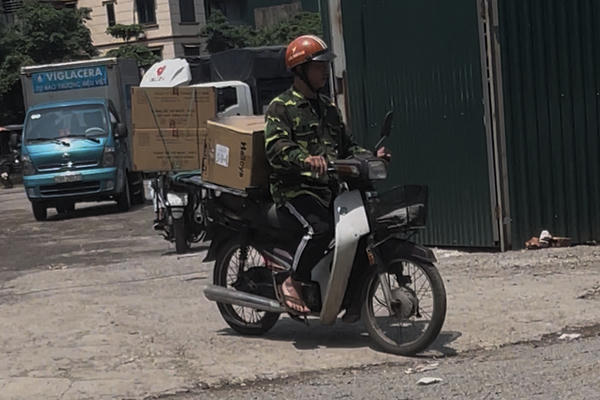 Hà Nội: Điểm kinh doanh trái phép nhộn nhịp trên đất dự án của Hancic tại Đại Mỗ 