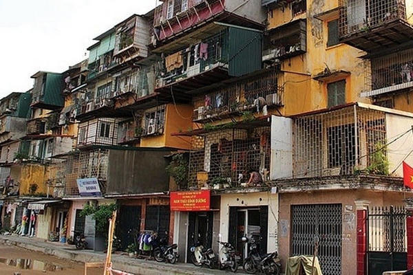 Hà Nội nghiên cứu lập quy hoạch cải tạo, xây dựng lại chung cư cũ