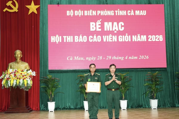 BĐBP Cà Mau: Nâng cao chất lượng tuyên truyền miệng thông qua hội thi báo cáo viên giỏi