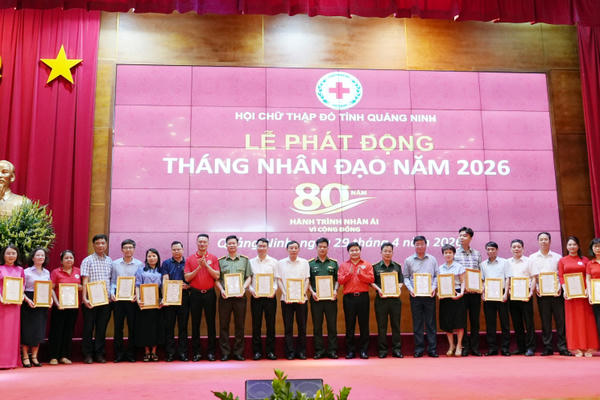 Phát động Tháng Nhân đạo năm 2026: Lan tỏa hành trình nhân ái vì cộng đồng