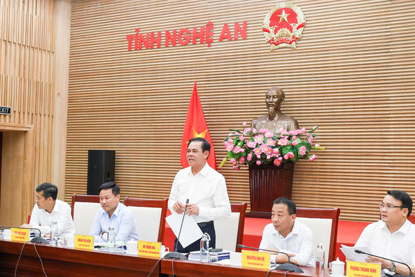 Tỉnh Nghệ An quyết liệt đẩy nhanh giải ngân vốn đầu tư công