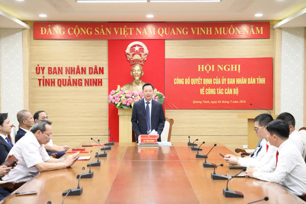 Quảng Ninh bổ nhiệm Giám đốc Sở Y tế và nhiều nhân sự chủ chốt