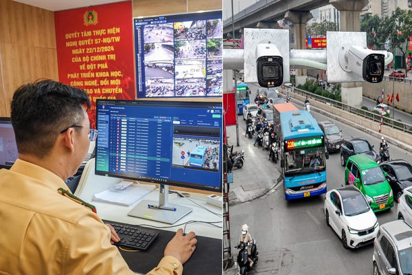 "Mắt thần" AI phát hiện gần 1.000 trường hợp vi phạm giao thông tại Hà Nội trong 4 ngày nghỉ lễ