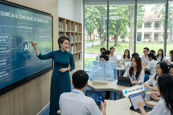 Đề xuất quy định ứng dụng công nghệ số và AI trong giáo dục đại học