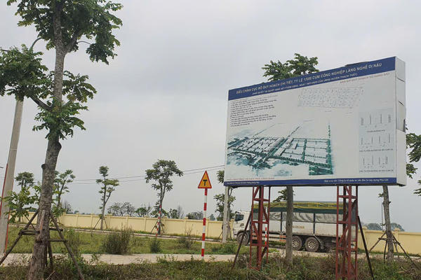 Công ty Cổ phần Hoàng Hưng Tiến thông tin về dự án Cụm công nghiệp làng nghề Dị Nậu