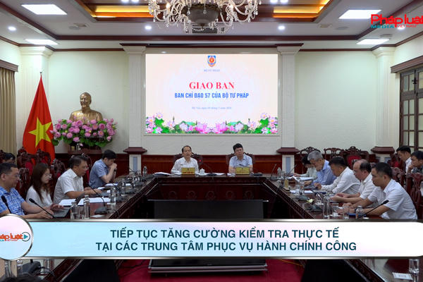 Tiếp tục tăng cường kiểm tra thực tế tại các Trung tâm Phục vụ hành chính công
