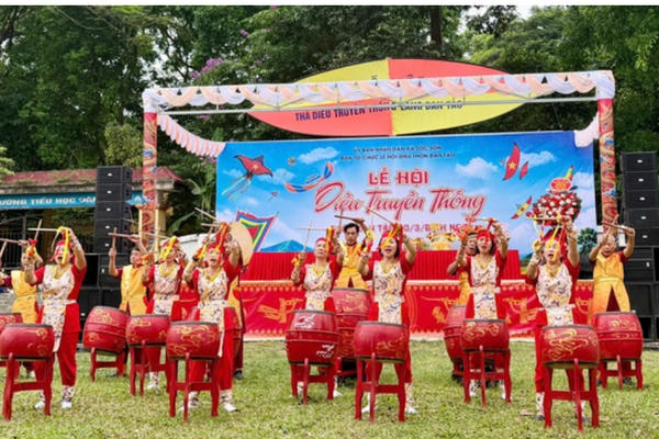 Rộn ràng Lễ hội thả diều truyền thống Đan Tảo năm 2026
