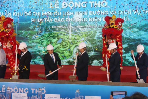Động thổ dự án khu đô thị, du lịch và dịch vụ hơn 23.000 tỷ đồng tại Điện Biên