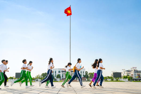 Sôi nổi Giải chạy học sinh “S-Race 2026” tại Cà Mau 
