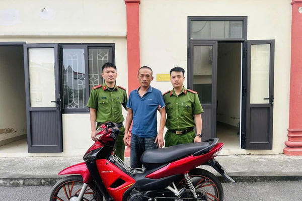 Công an xã Thanh Ba nhanh chóng bắt giữ đối tượng trộm cắp xe máy