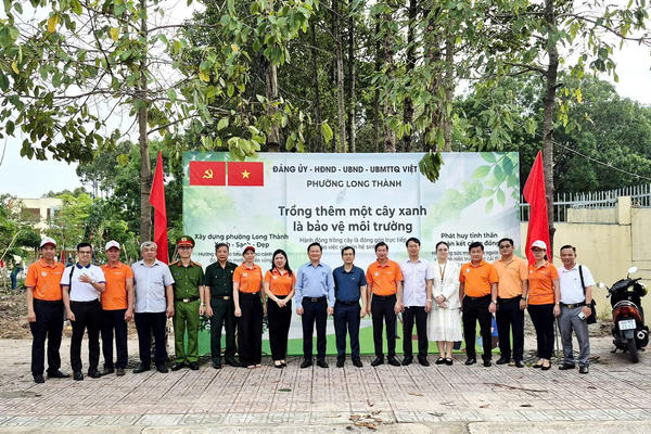 Đồng Nai: Phường Long Thành phát động "Tết trồng cây đời đời ơn Bác" năm 2026