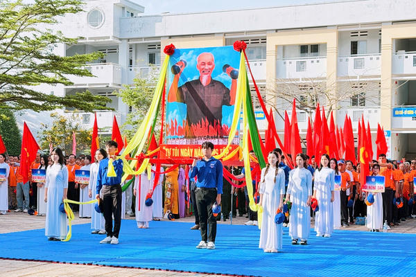 Công an xã Đại Phước chủ trì bảo đảm an ninh trật tự Lễ khai mạc Đại hội Thể dục thể thao xã lần thứ I năm 2026