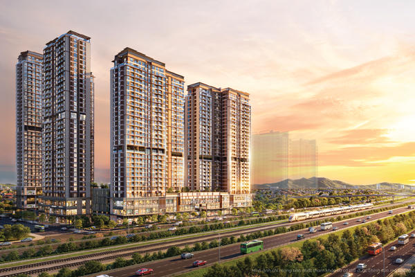 Lợi thế tầm nhìn của tòa S3 tại “mặt tiền vàng” Đại lộ Thăng Long
