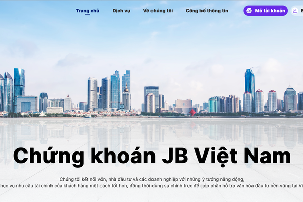 Xử phạt Công ty TNHH Chứng khoán JB Việt Nam