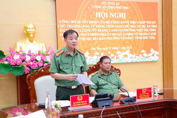 Phú Thọ: Triển khai dự án hơn 900 căn nhà cho lực lượng vũ trang công an nhân dân
