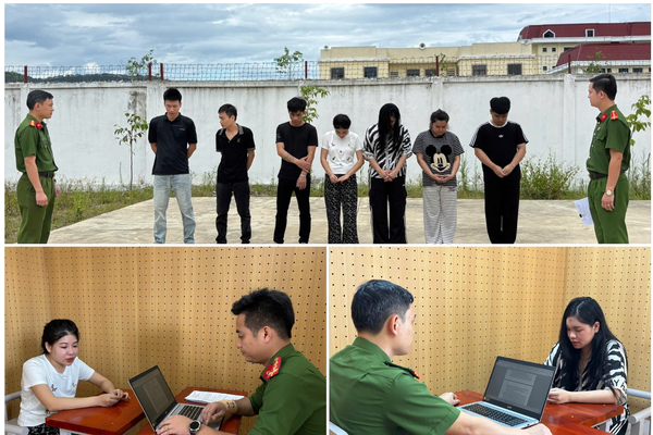 Triệt phá đường dây rửa tiền xuyên quốc gia với số tiền lên đến hàng chục tỷ đồng Triệt phá đường dây rửa tiền xuyên quốc gia với số tiền lên đến hàng chục tỷ đồng