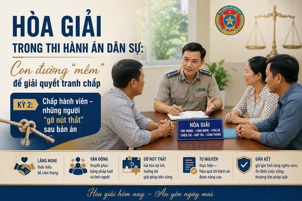 Kỳ 2: Chấp hành viên - những người “gỡ nút thắt” sau bản án Kỳ 2: Chấp hành viên - những người “gỡ nút thắt” sau bản án