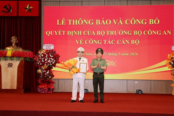 Lai Châu có tân Giám đốc Công an tỉnh
