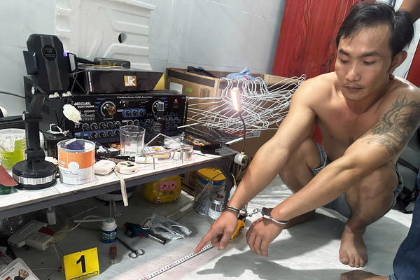 Công an phường Phú Mỹ phá đường dây ma tuý, bắt 21 đối tượng 
