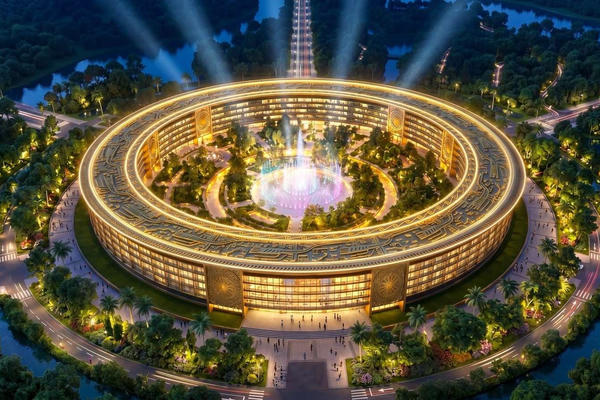 Lộ diện phối cảnh 'Trống đồng hiện đại': Sunshine Group xây trung tâm R&D 4 tỷ USD tại Đồng Nai
