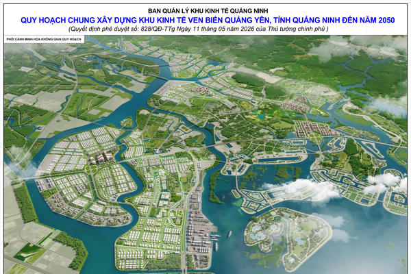 Quảng Yên định hình khu kinh tế ven biển hiện đại đến năm 2050