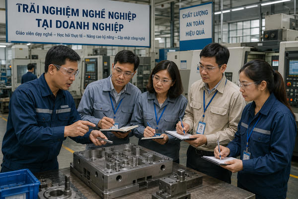 Đề xuất mới: Giáo viên dạy nghề phải trải nghiệm tại doanh nghiệp